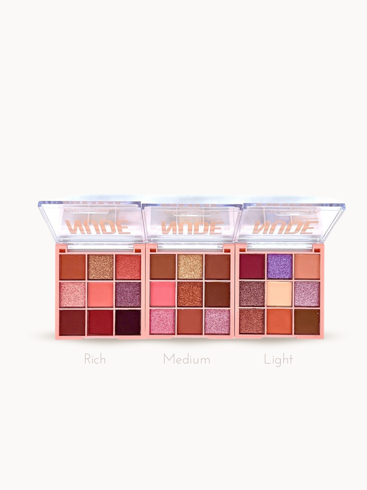 Palette Nude Eyeshadow – Regard Naturel & Intense