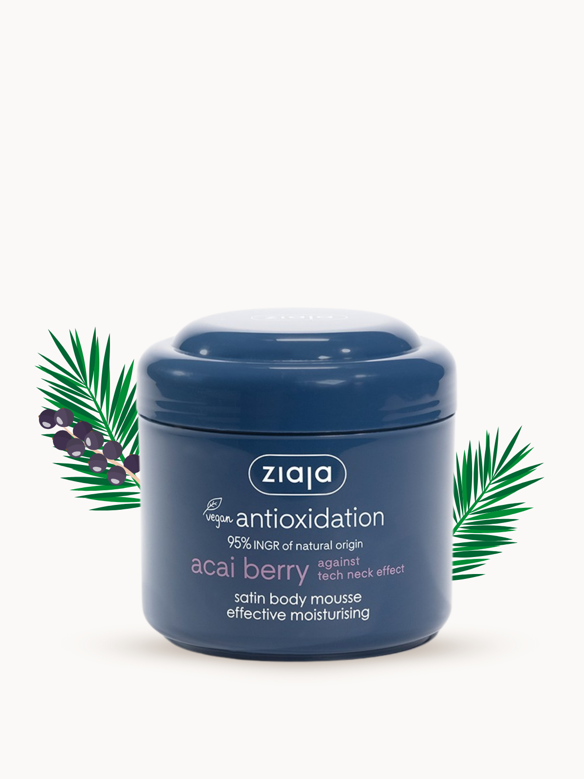 Mousse Corporelle Hydratante Açaï – Légèreté & Douceur