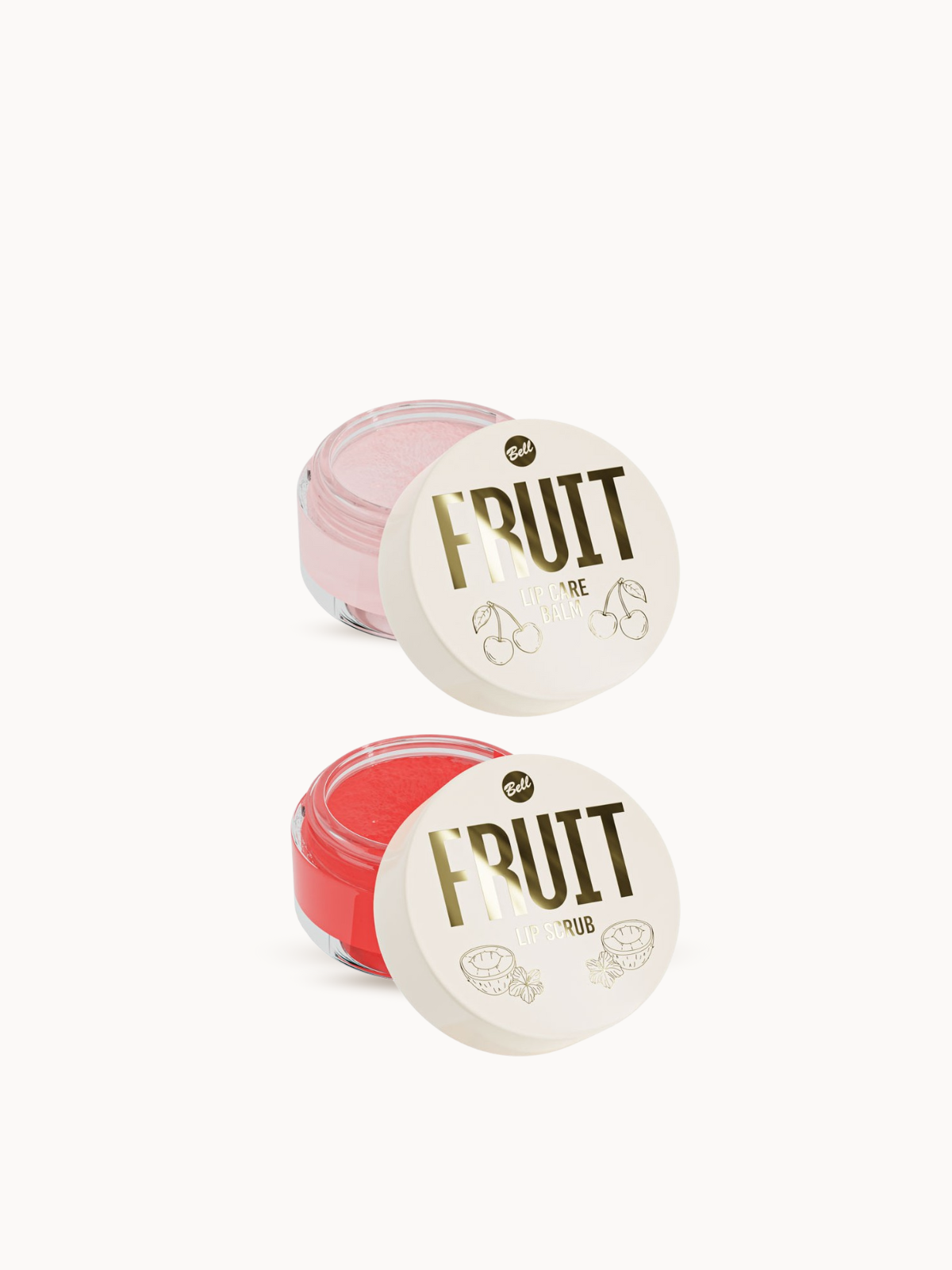 Combo Baume / Exfoliant à Lèvres – Hydratation Gourmande & Protection Quotidienne