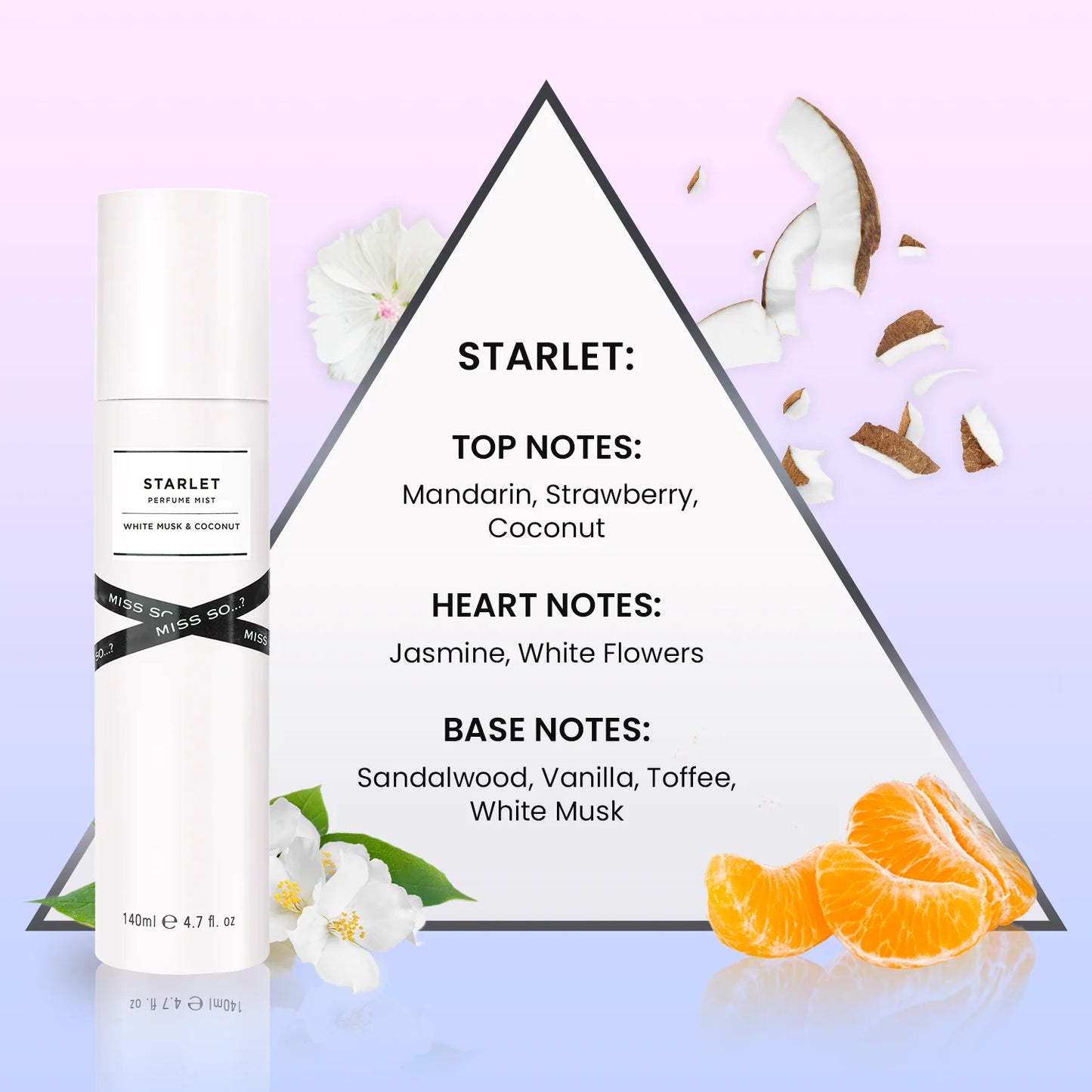 Brume Corporelle Miss So…? Starlet – Glamour Fruité & Pétillant