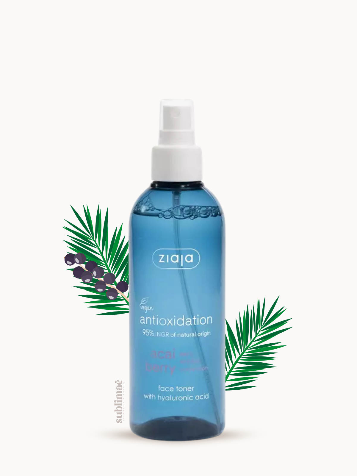 Tonique Visage en Spray Açaï – Hydratation & Éclat