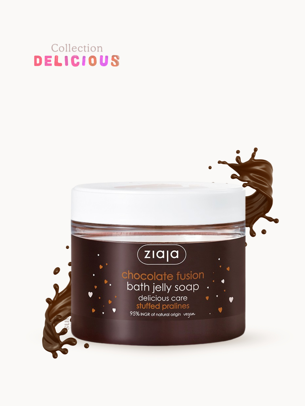 Gelée de Douche Chocolate Fusion – Nettoyage Fondant & Parfum Cacao Gourmand