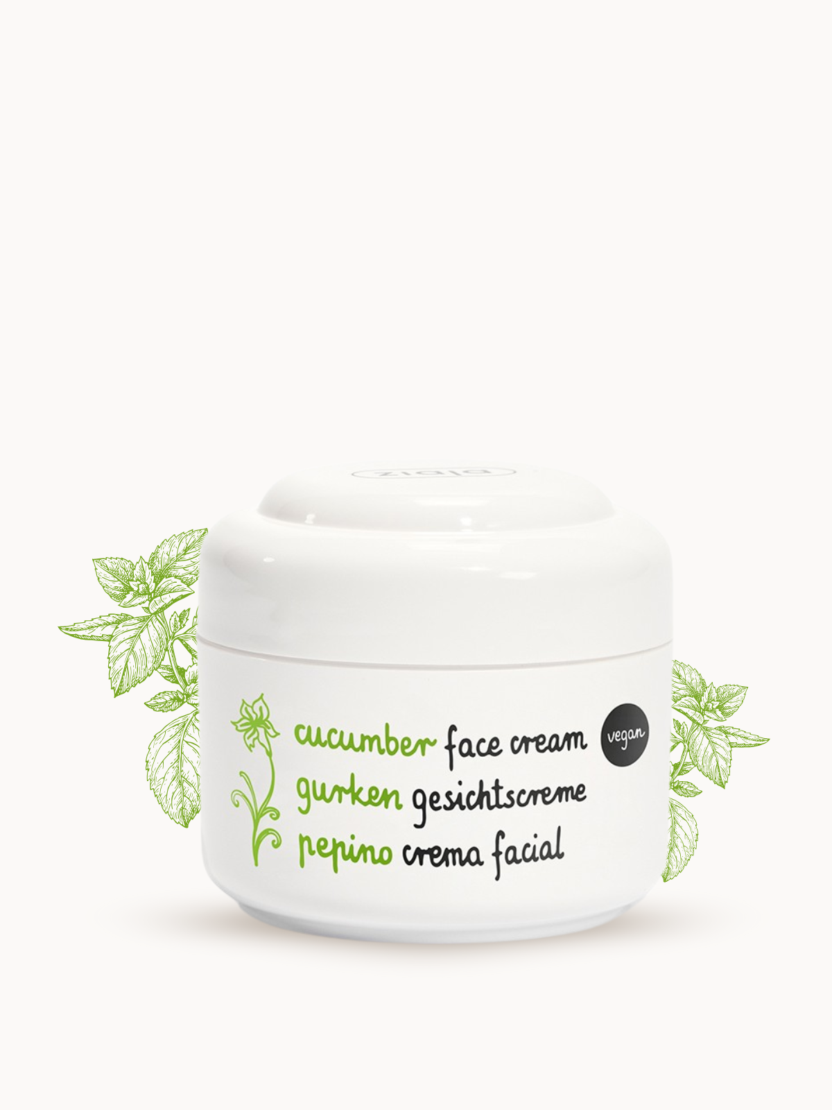 Crème Visage au Concombre – Hydratation & Fraîcheur Instantanée