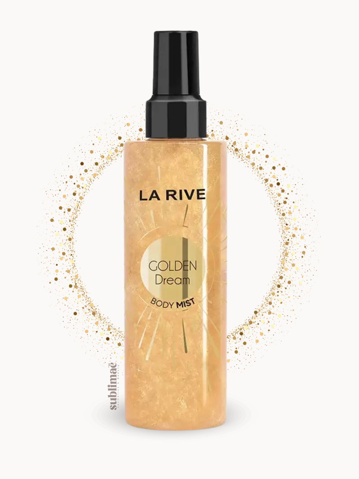 Brume Pailletée Corporelle Golden Dream – Éclat Doré & Parfum Solaire