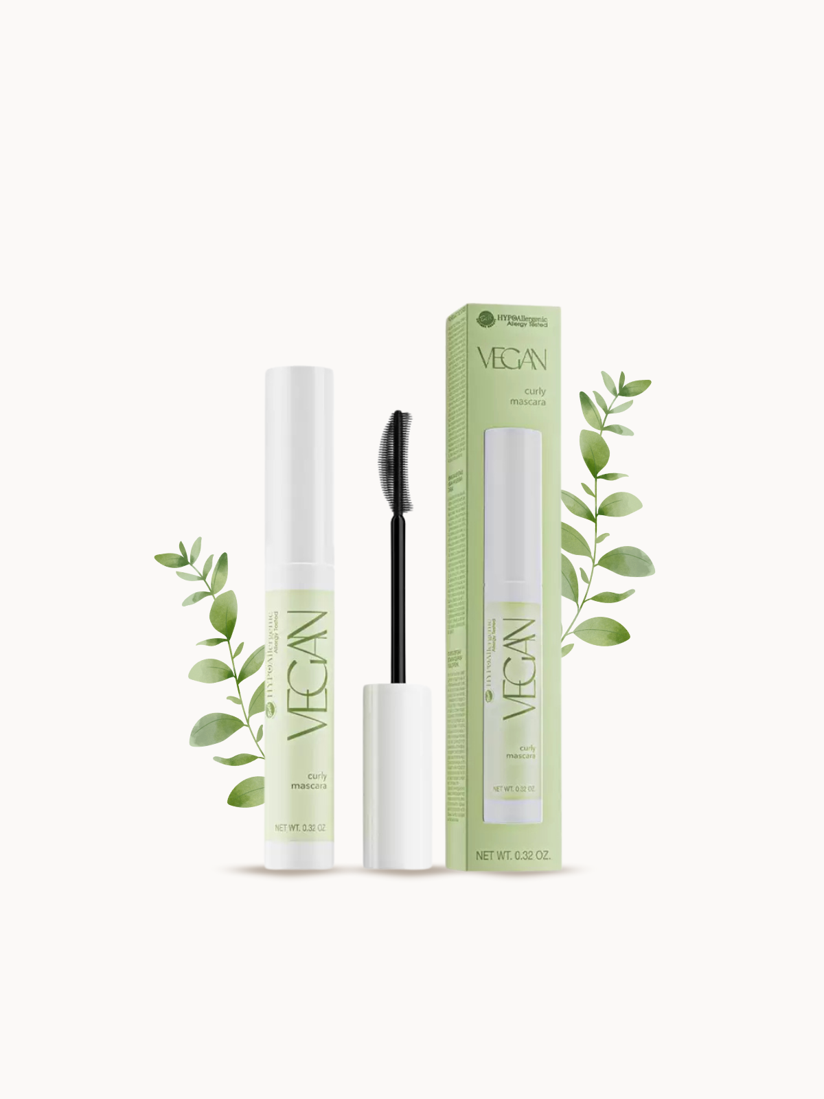 Mascara Hypoallergénique Curly Vegan – Courbure & Définition Naturelle