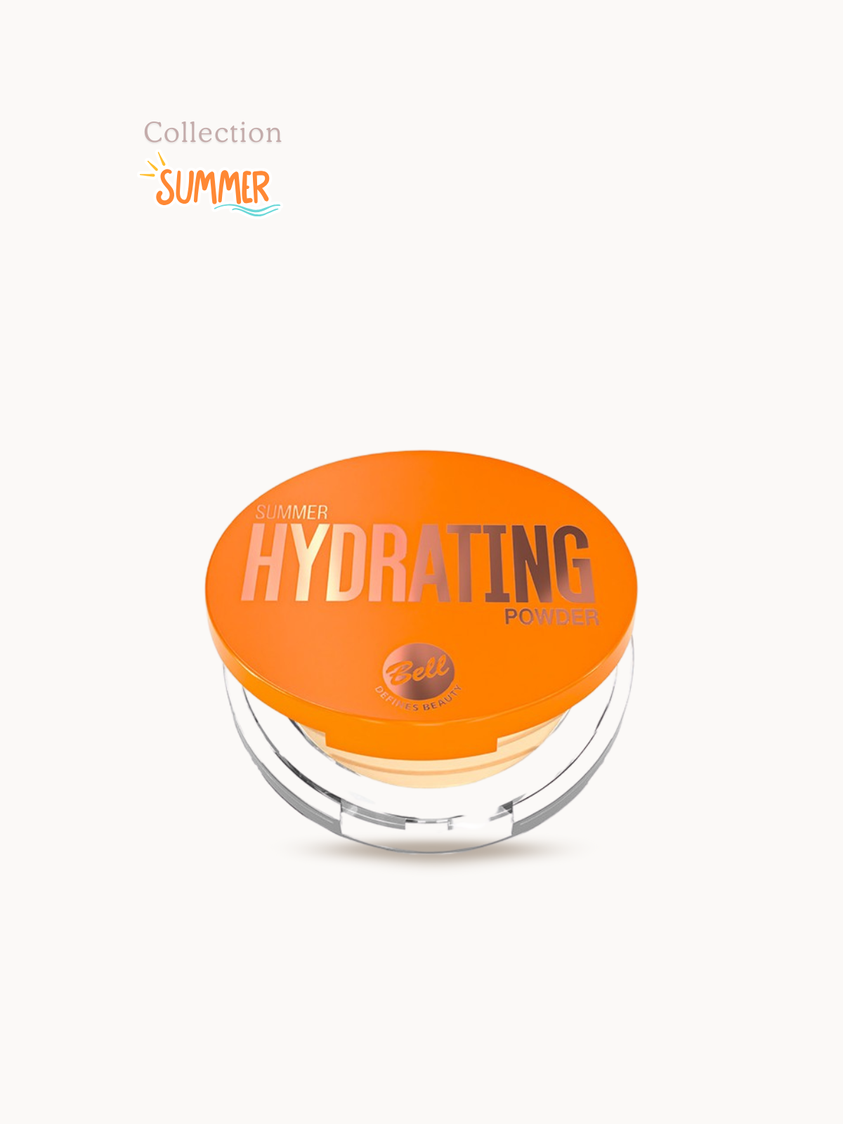 Poudre Compacte Hydratante Summer – Teint Unifié & Fini Naturel