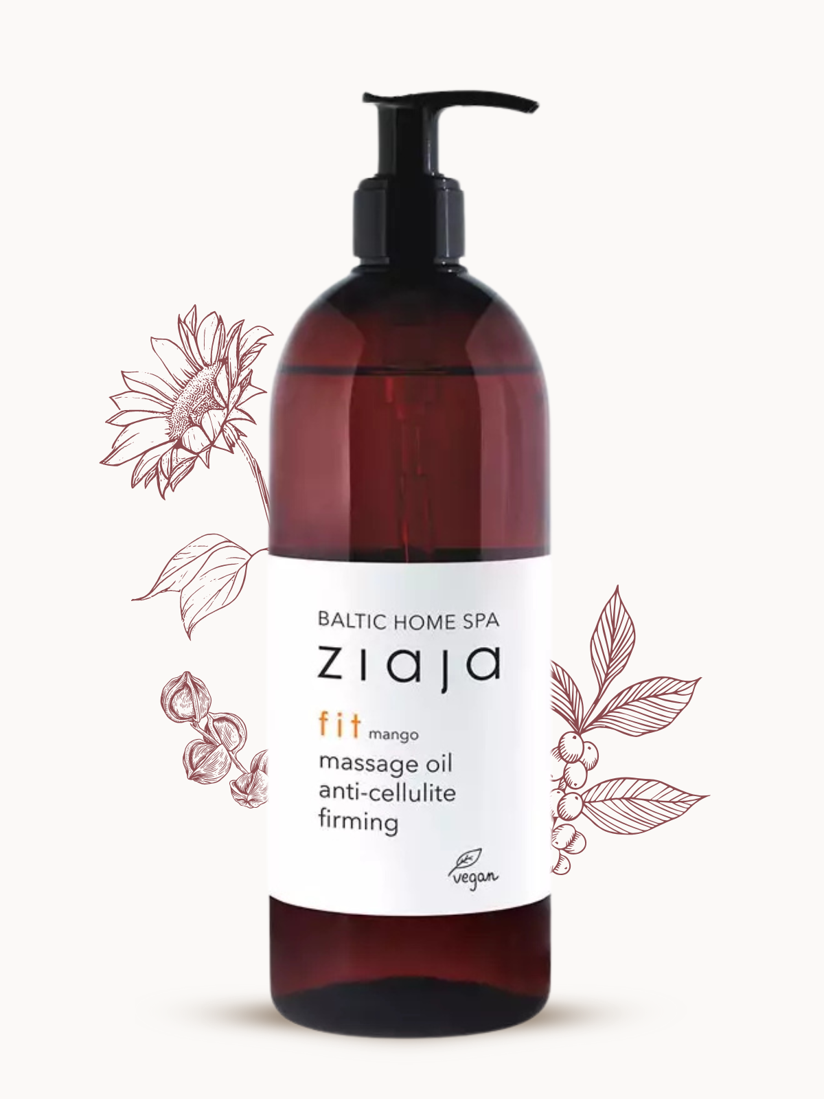 Huile de Massage Raffermissante & Anti-Cellulite Baltic Home Spa – Nutrition & Fermeté