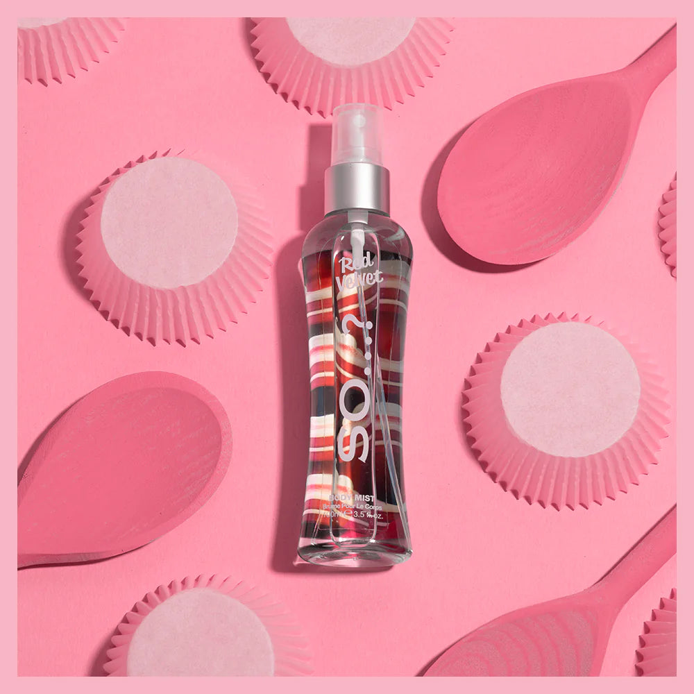 Brume Corporelle So…? Red Velvet – Gourmandise Sucrée & Élégance Sensuelle